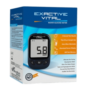 EXACTIVE VITAL BLOOD GLUCOSE MONITORING METER